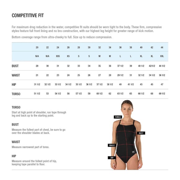 Speedo Women's Bathing Suit Pro - ProLT Black - Size 30/S * W1323 - Picture 4 of 6